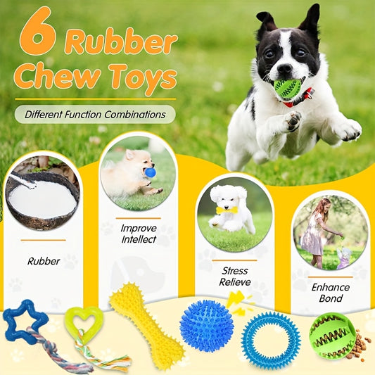 25pcs Dog Chew Toys