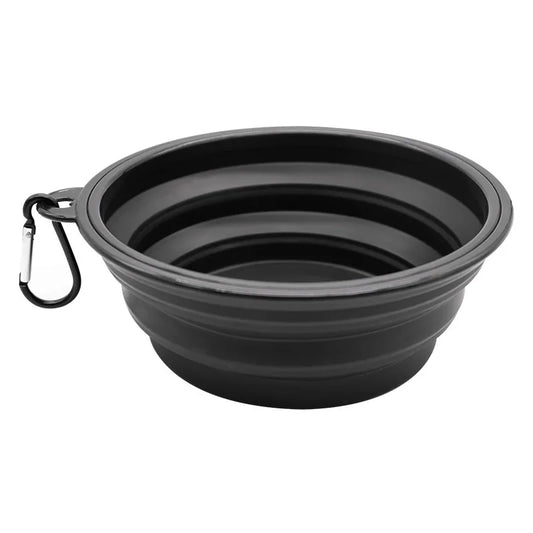Folding Portable Silicone Dog Bowl