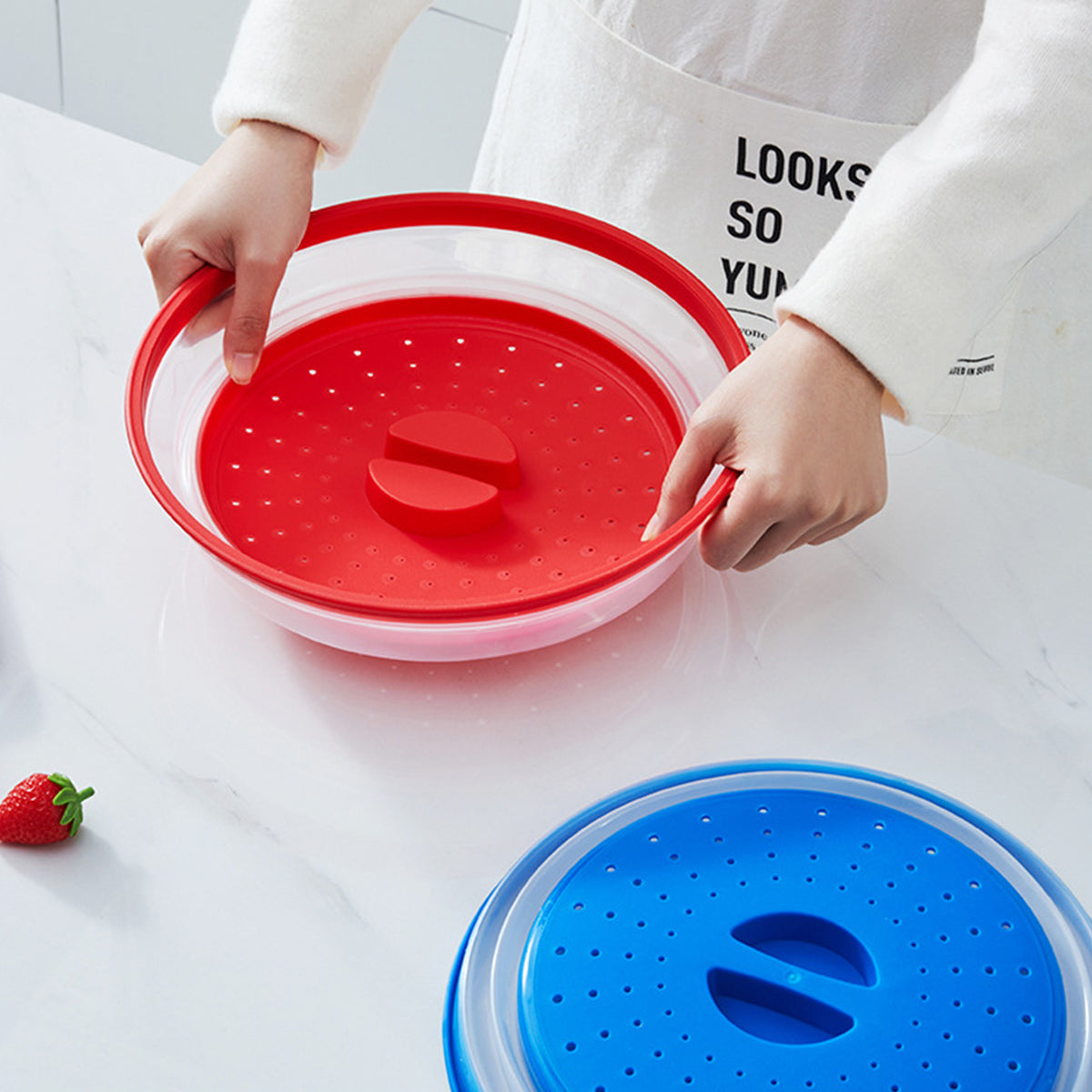 Collapsible Microwave Cover