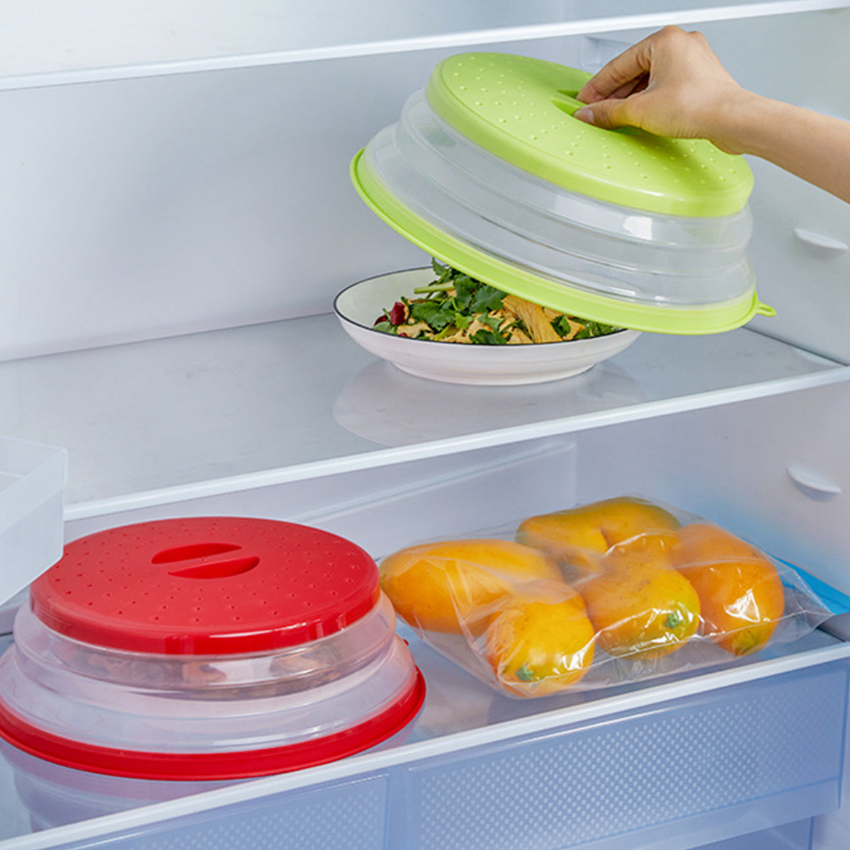 Collapsible Microwave Cover
