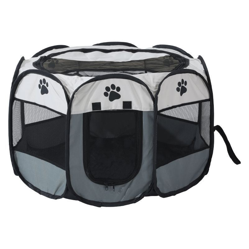 Scratch-Resistant Octagonal Pet Fence Tent