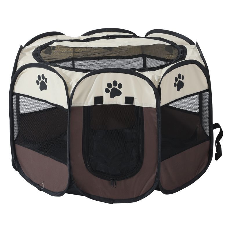 Scratch-Resistant Octagonal Pet Fence Tent