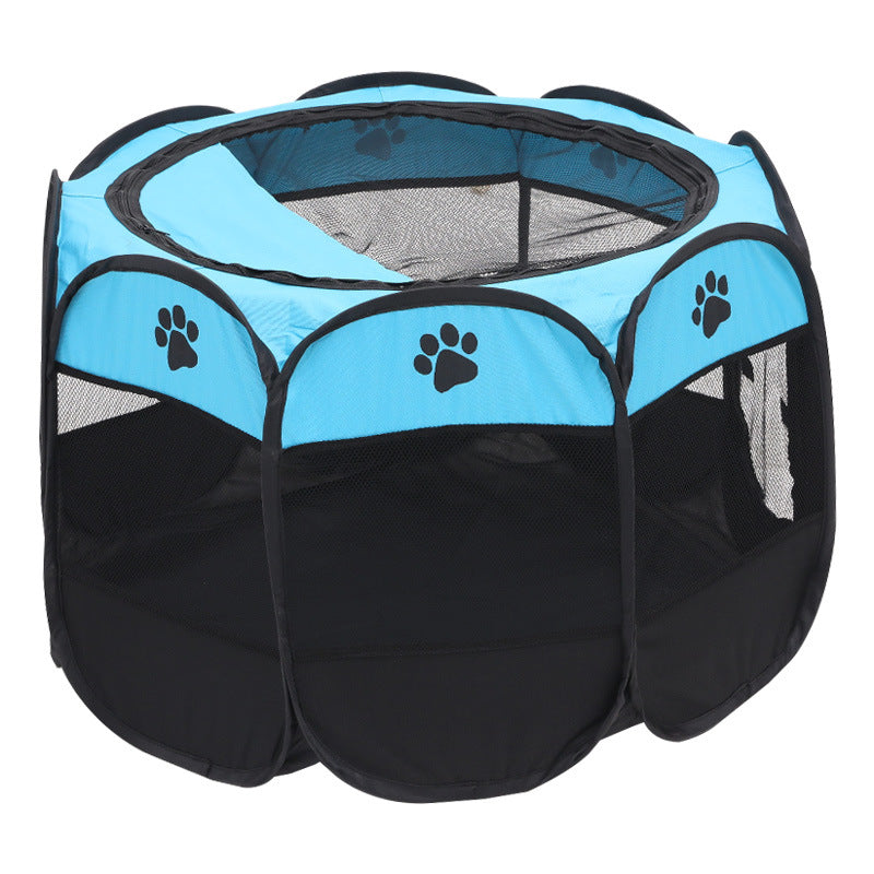 Scratch-Resistant Octagonal Pet Fence Tent