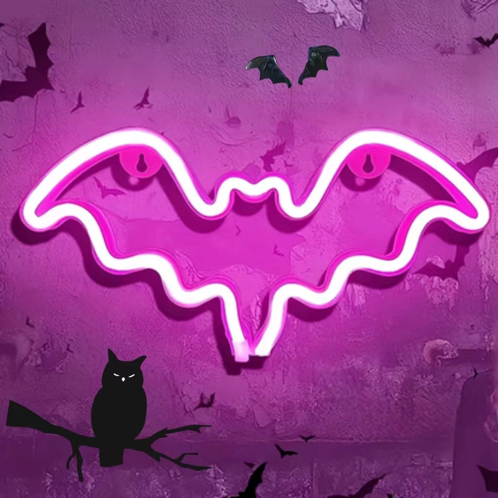 Halloween LED Neon Wall Decor