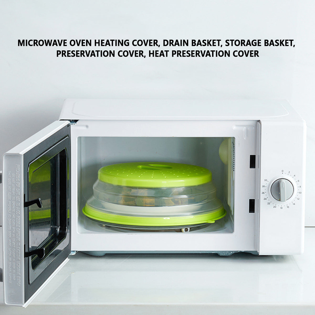 Collapsible Microwave Cover