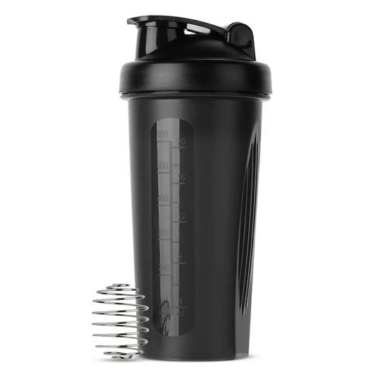 Protein Shaker with Wire Whisk Ball
