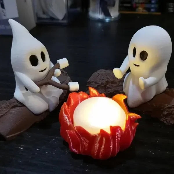 Halloween Ghost Campfire Decor