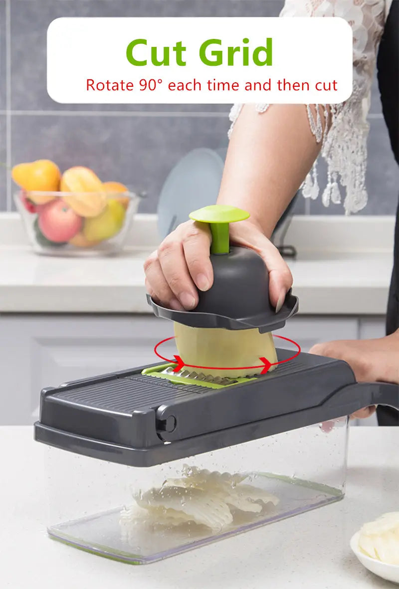 14 In 1 Multifunctional Vegetable Chopper