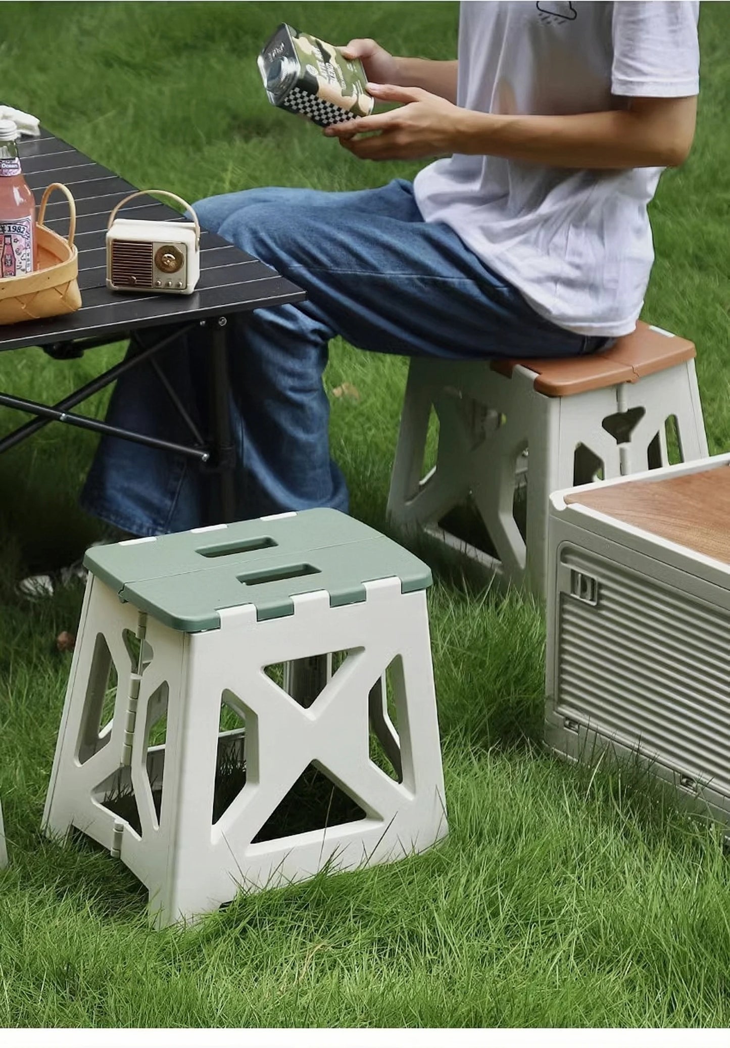Portable Outdoor Folding Stool