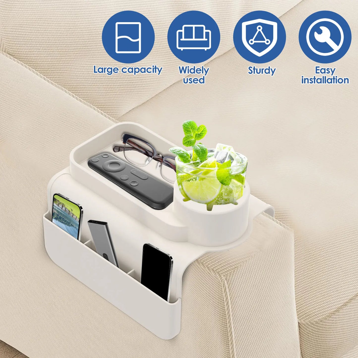 Silicone Sofa Couch Cup Holder